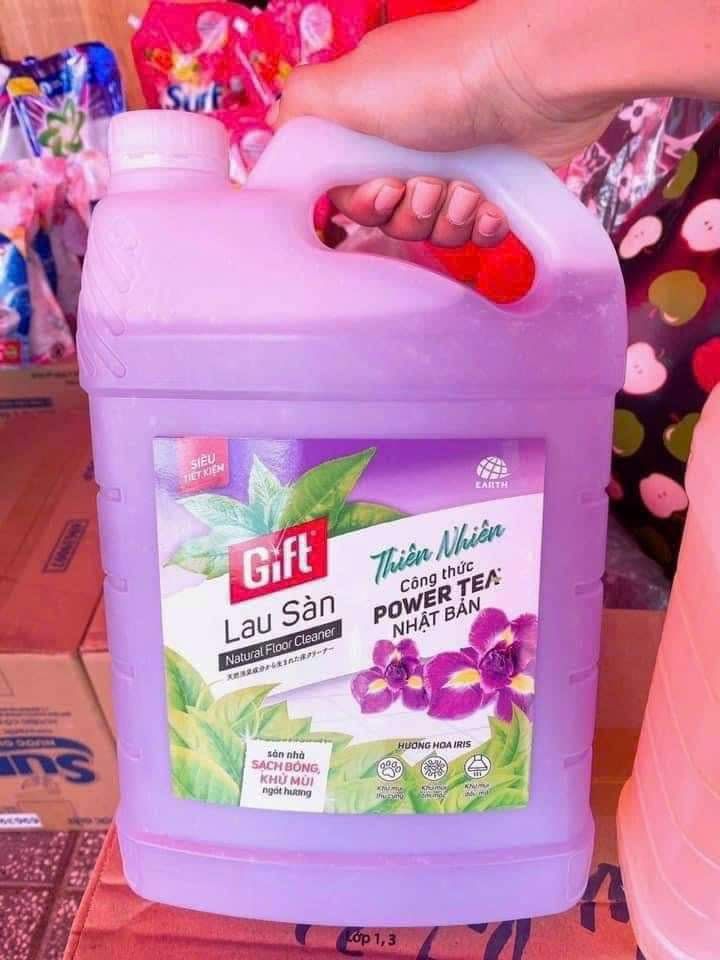 NƯỚC LAU SÀN GIFL - can 3l8 