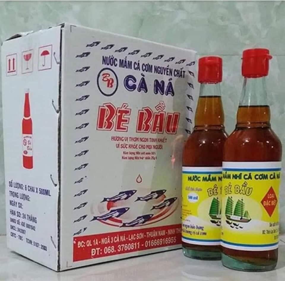 NƯỚC MẮM BÉ BẦU - THÙNG