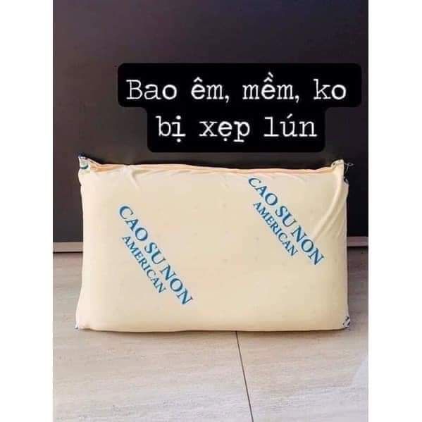 GỐI NẰM CAO SU NON AMERICAN