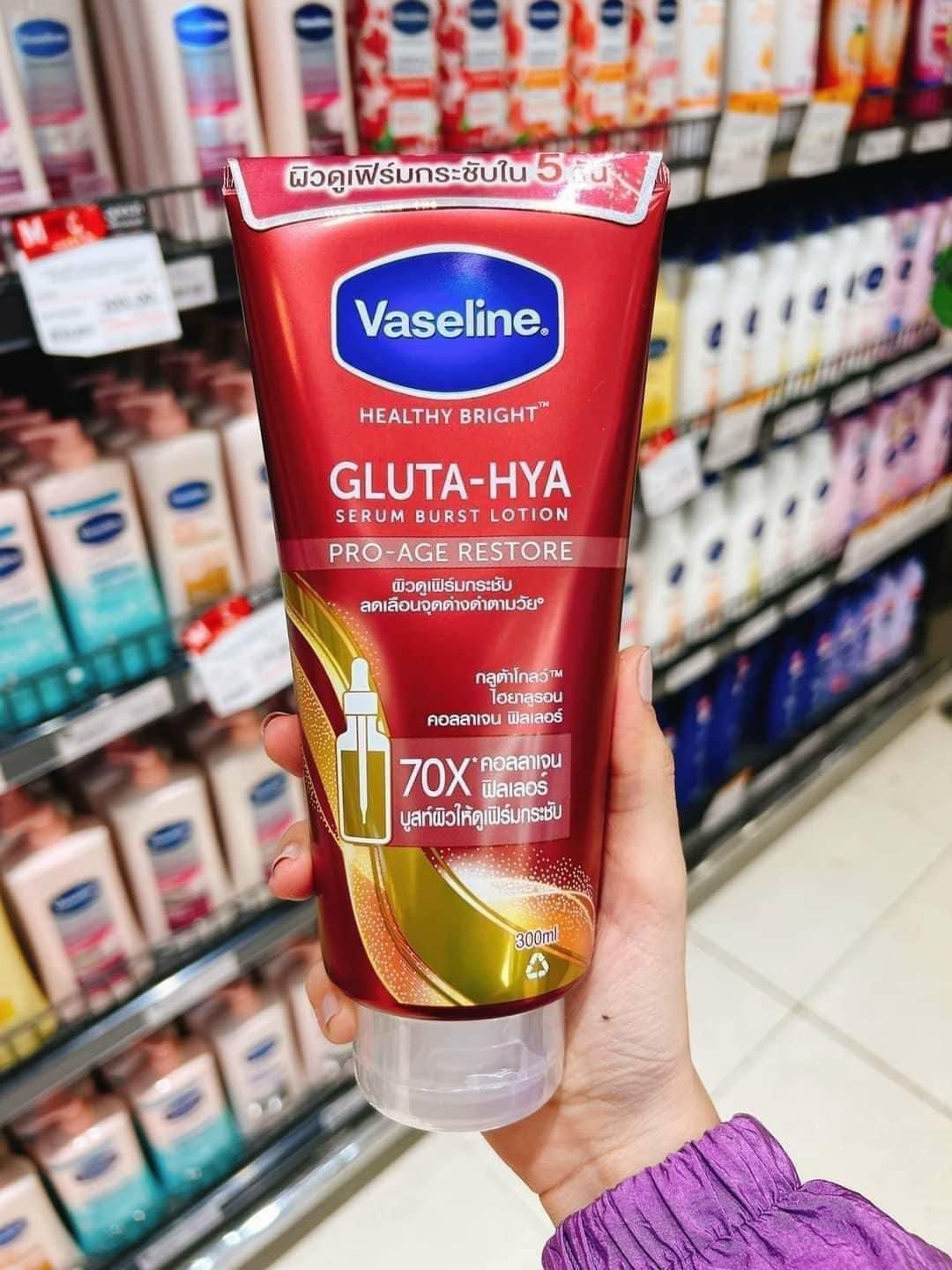 SỮA DƯỠNG THỂ VASELINE MÀU ĐỎ