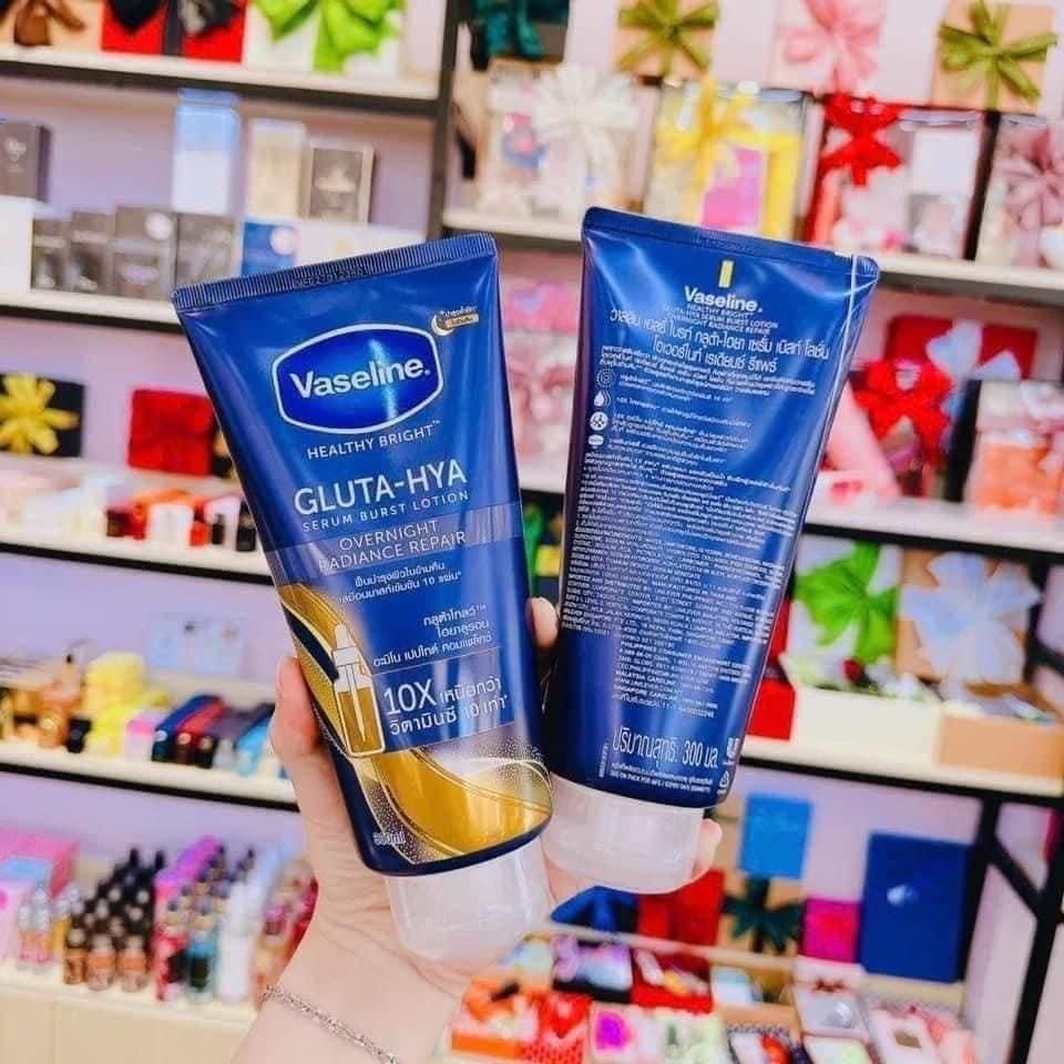 VASELINE GLUTA HYA - BAN ĐÊM XANH 