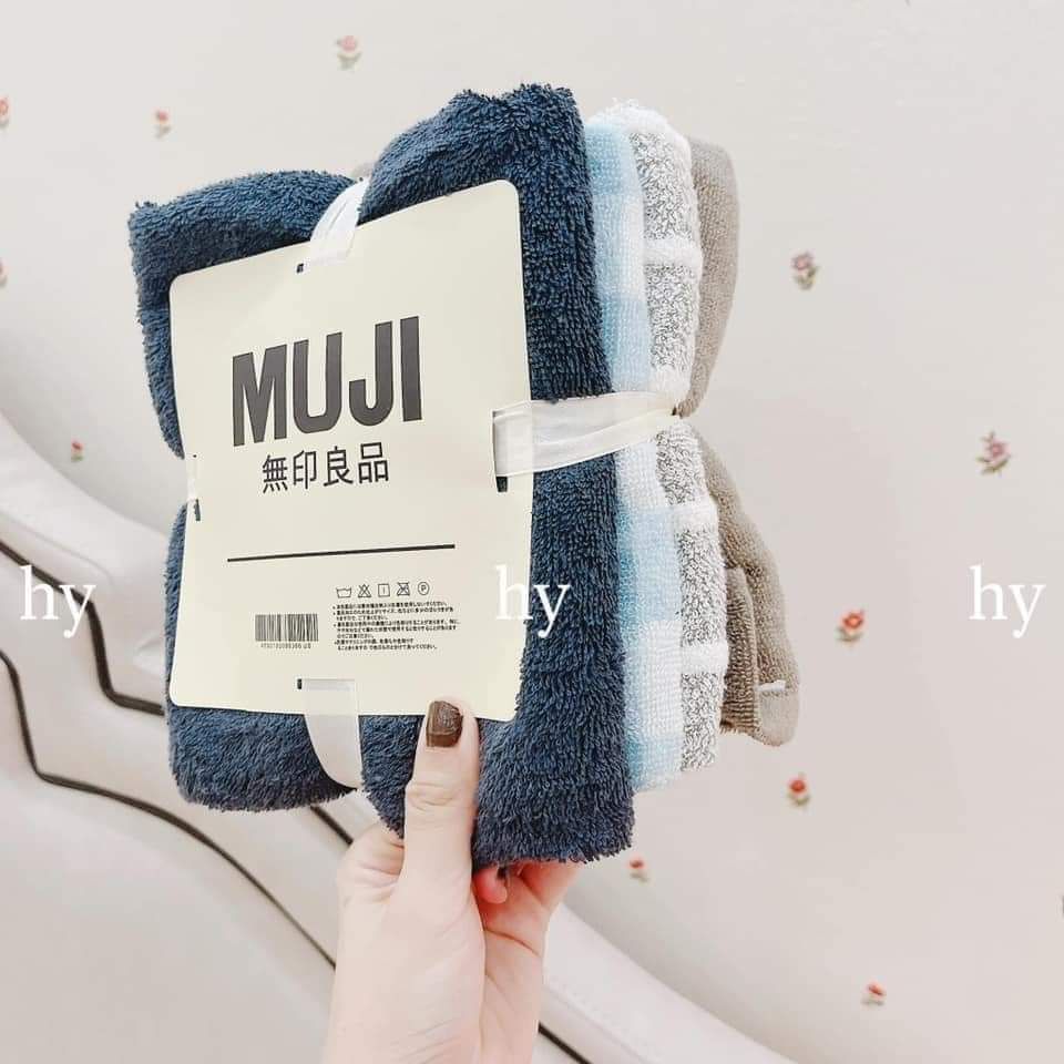 SET 4 KHĂN TẮM MUJI 