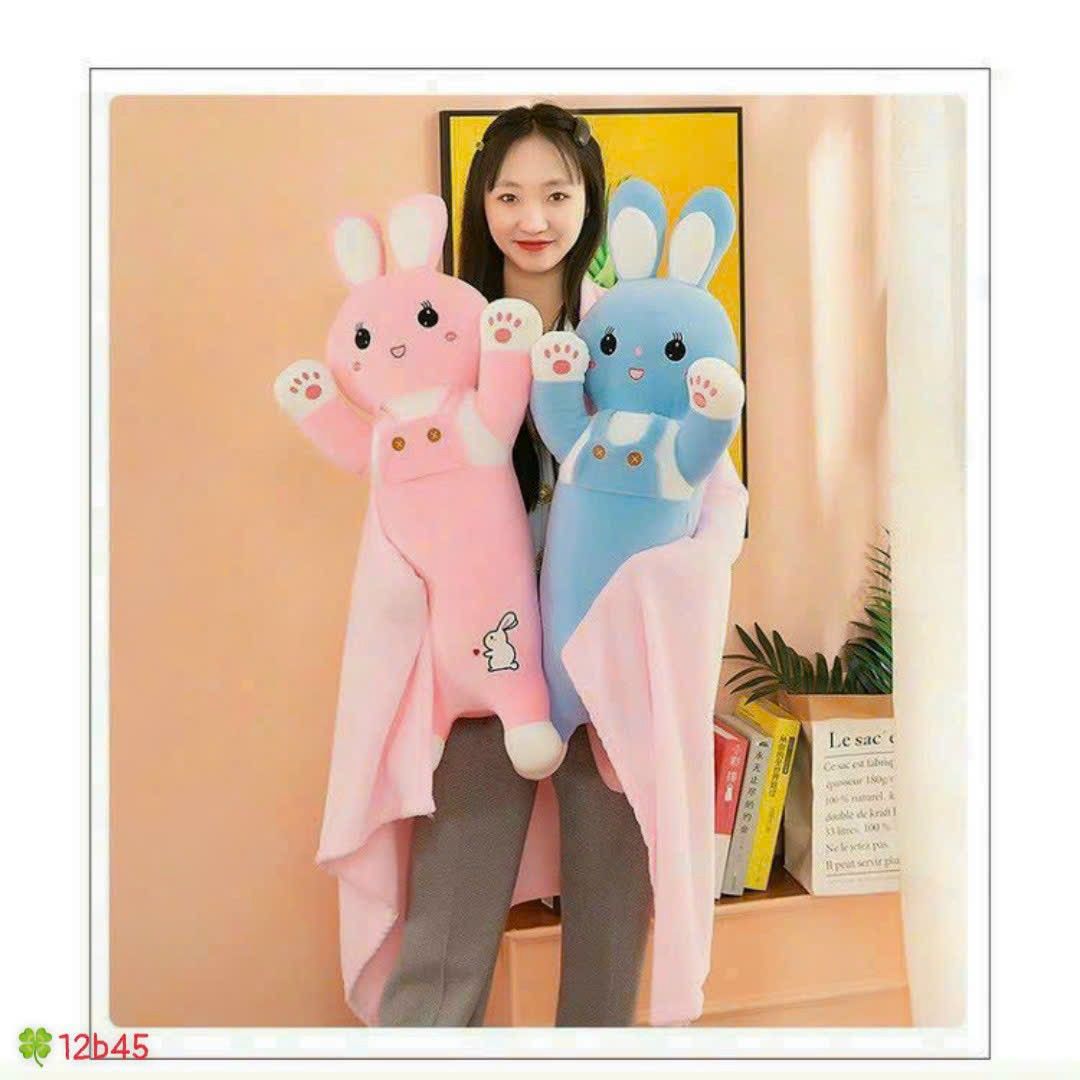 CHĂN GỐI 2 IN 1 GẤU 