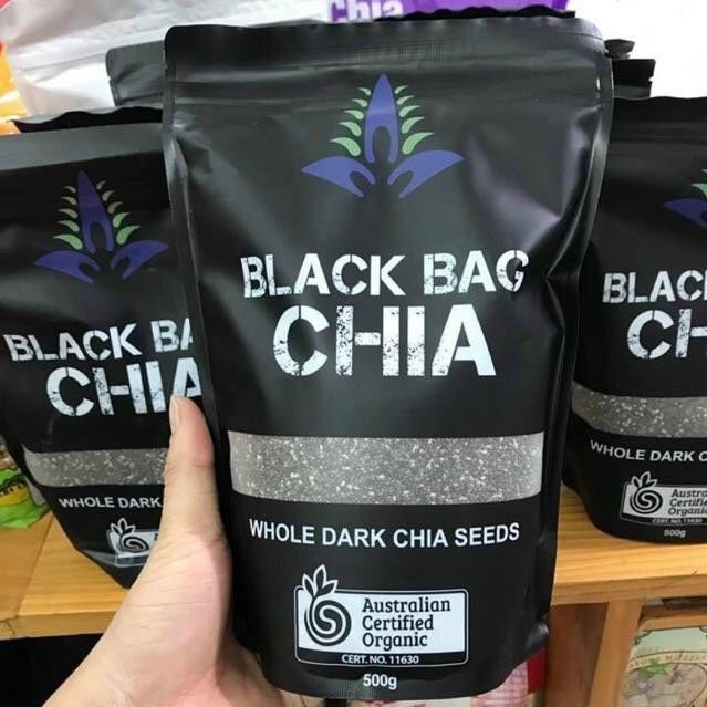 HẠT CHIA ĐEN CAO CẤP TÚI 500G 