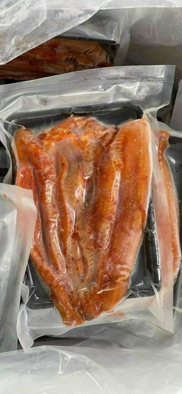 CÁ LÓC ƯỚP TỎI ỚT -  (1 KÝ 2 TÚI )