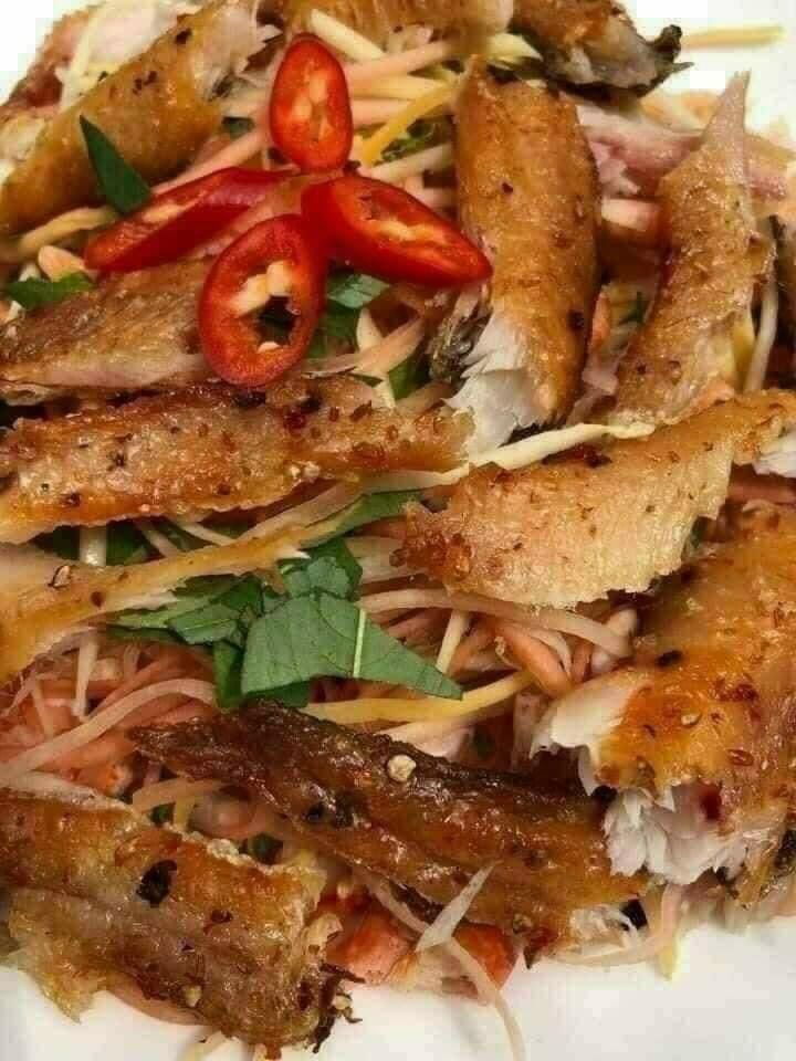 CÁ LÓC ƯỚP TỎI ỚT -  (1 KÝ 2 TÚI )