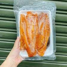 CÁ LÓC ƯỚP TỎI ỚT -  (1 KÝ 2 TÚI )