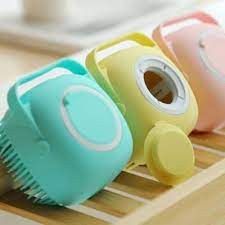 Bông Tắm Silicon Có Ngăn Chứa Xà Phòng - Bán Từ 2 cái