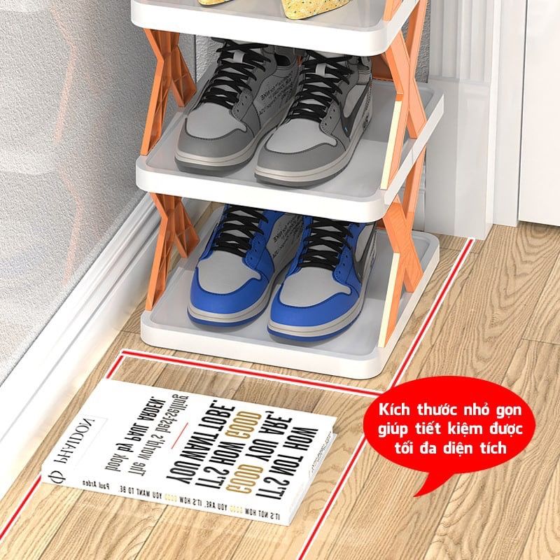 KỆ GIÀY CHỮ X 5 TẦNG 