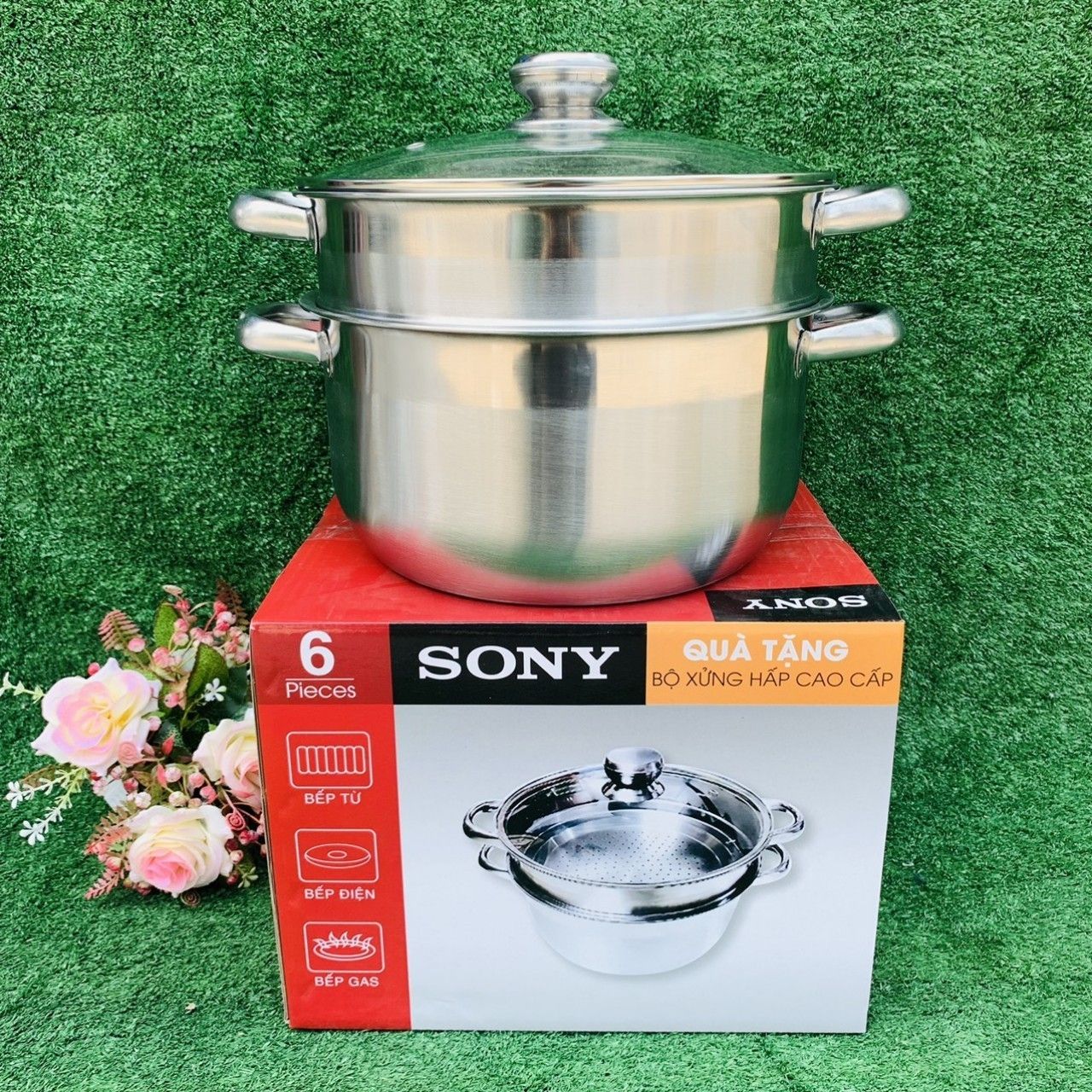 XỬNG HẤP SONY - 24CM