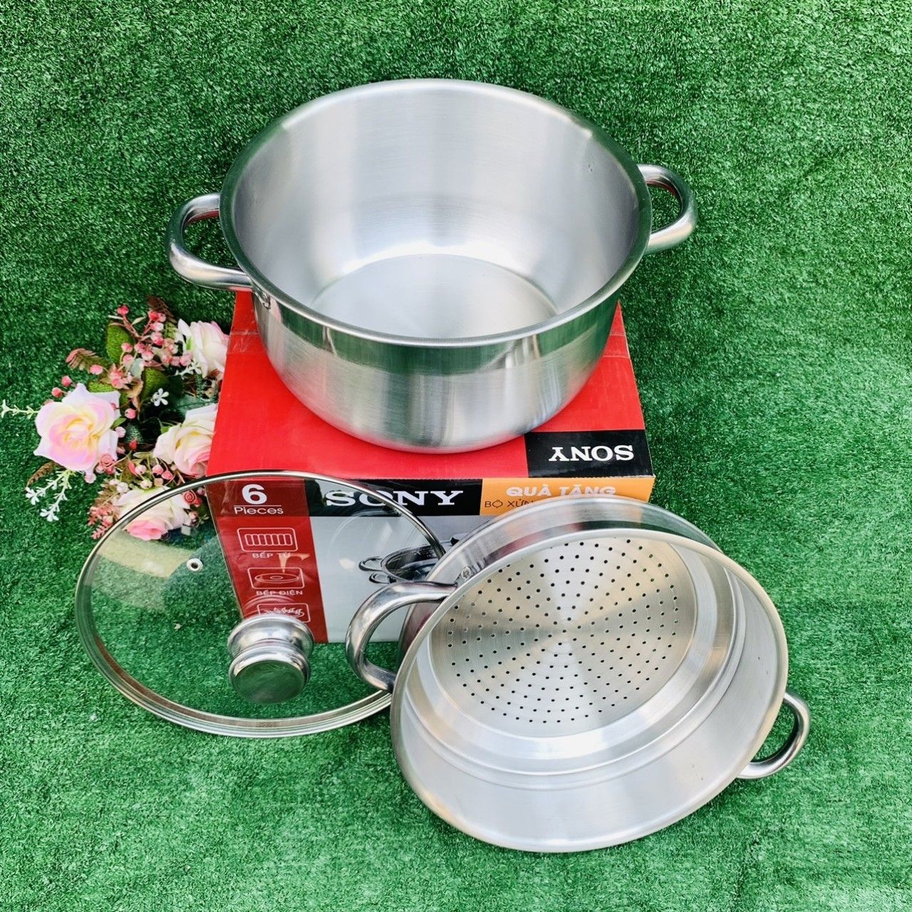 XỬNG HẤP SONY - 24CM