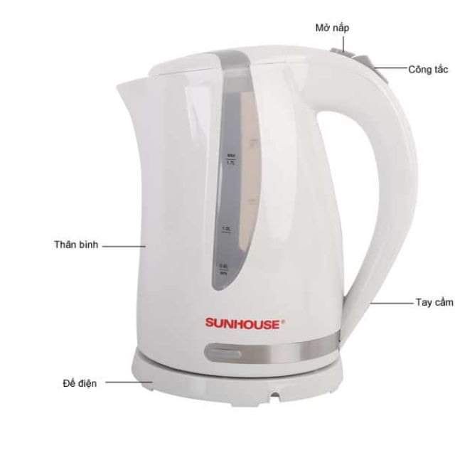 ẤM SIÊU TỐC SUNHOUSE SHD 1300 
