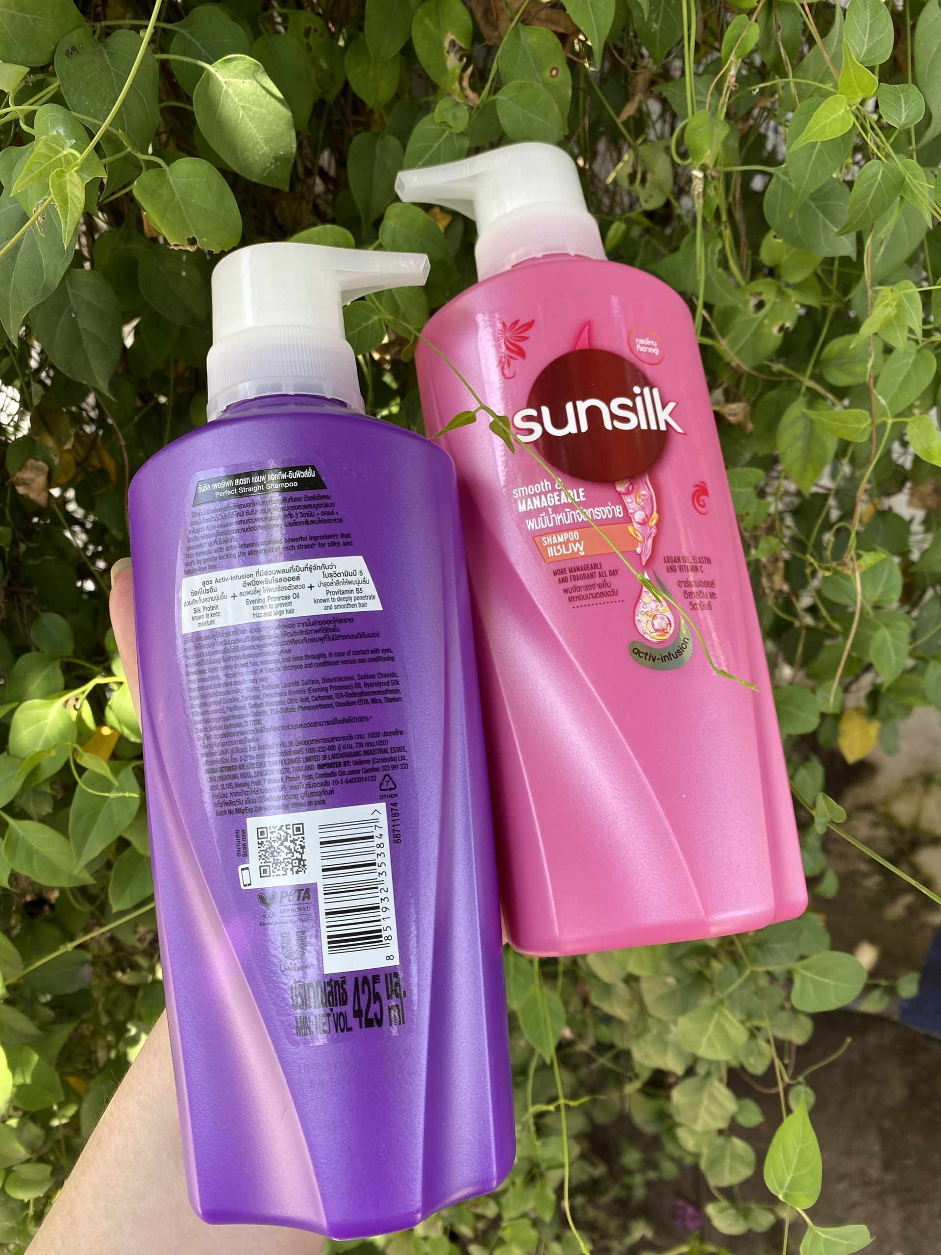 DẦU GỘI SUNSILK -425ML