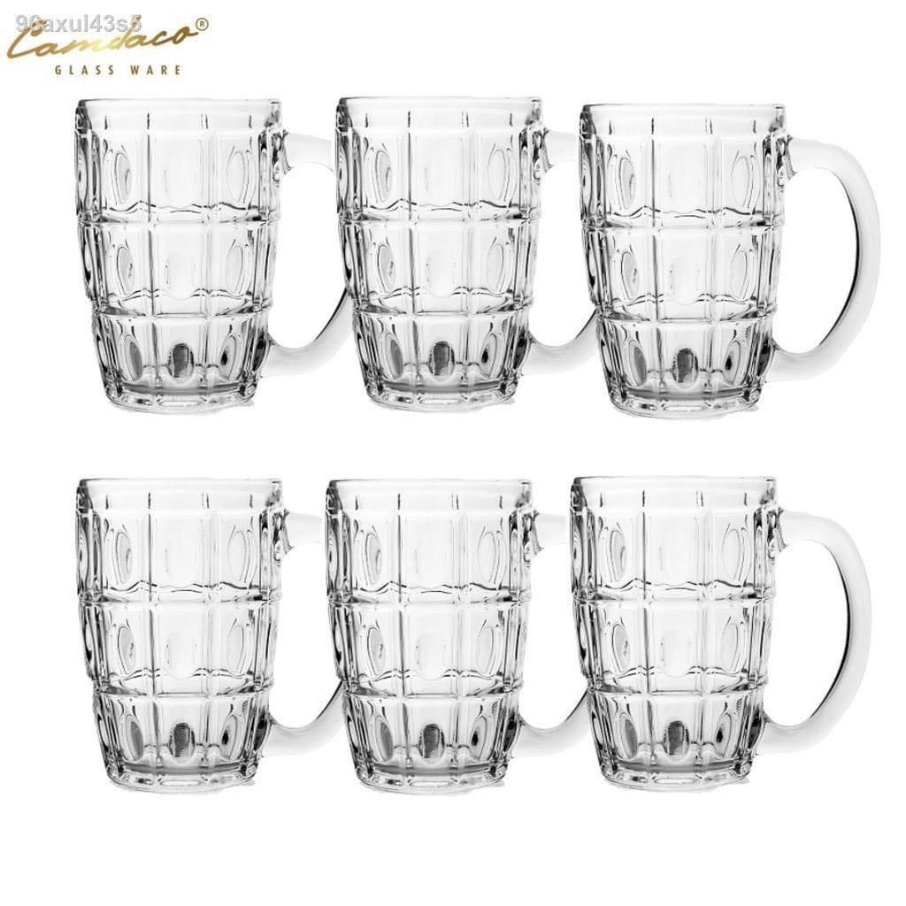 LY QUAI THỦY TINH UỐNG BIA _316 - SET 6 CÁI