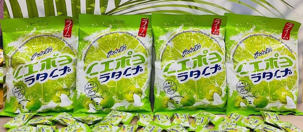 KẸO CHANH MUỐI SET 2 GÓI 