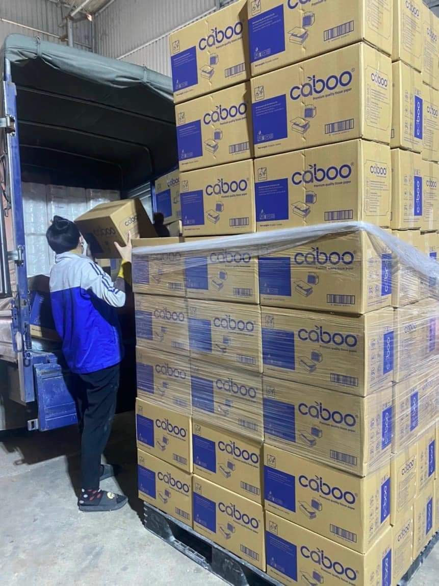 Giấy ăn caboo - SET 10 gói