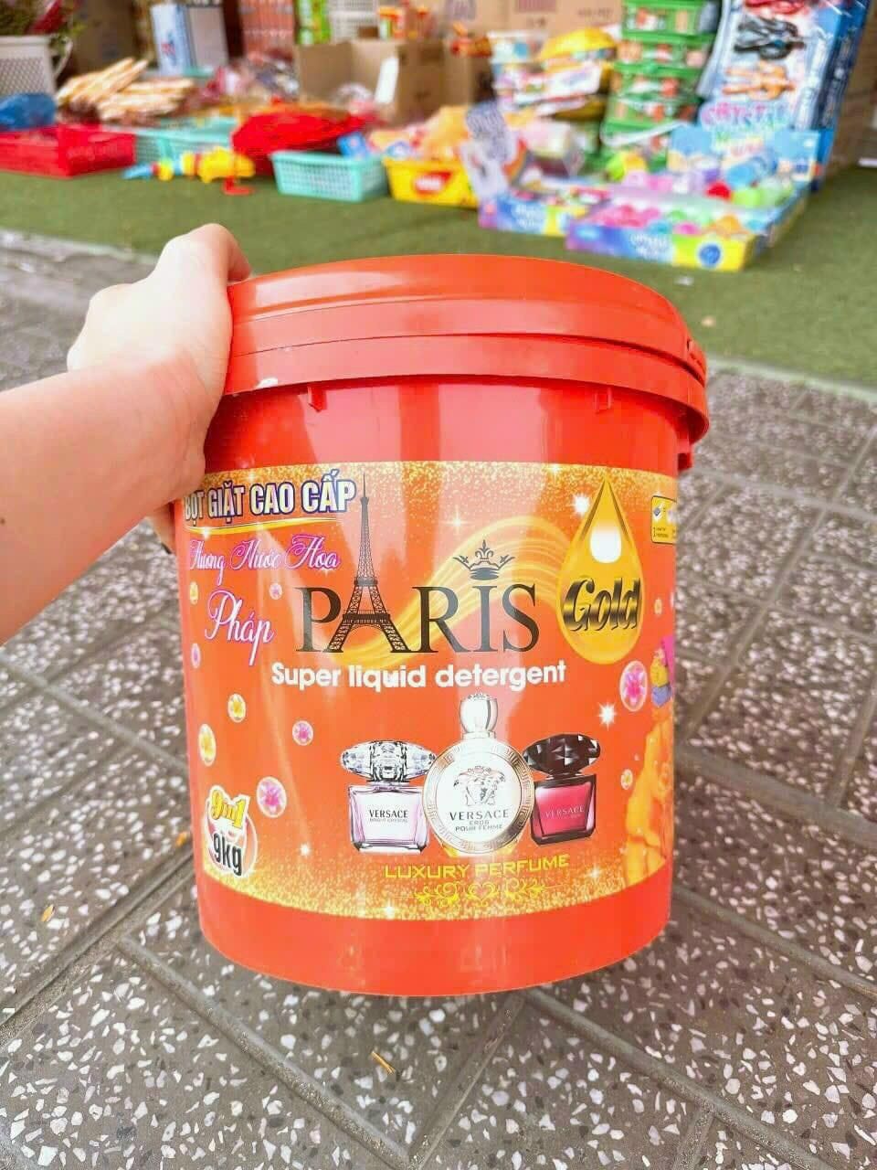 BỘT GIẶT PARI - THÙNG 9 KÍ 