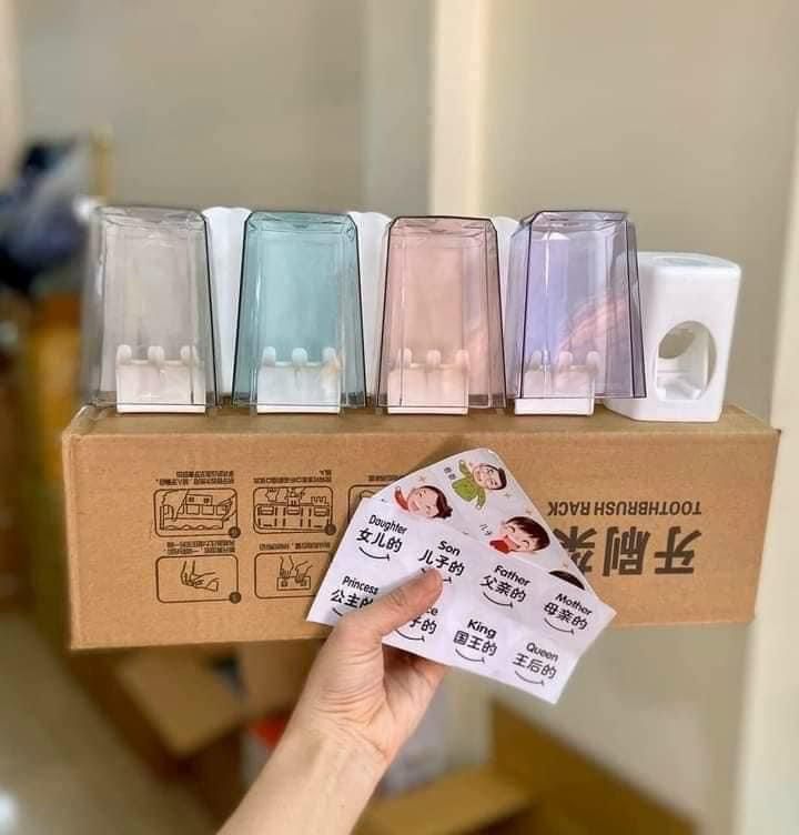 BỘ NHÃ KEM ĐÁNH RĂNG 4 CỐC