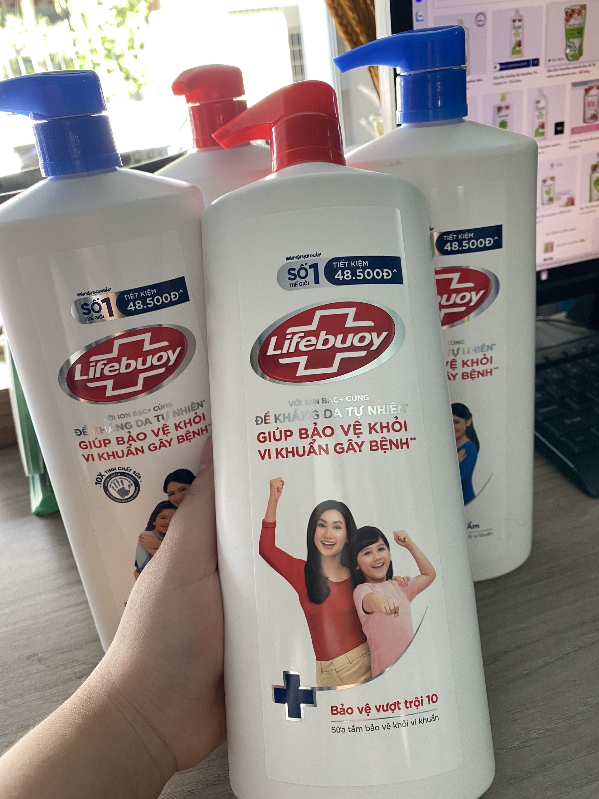 Sữa tắm lifebuoy -  1kg