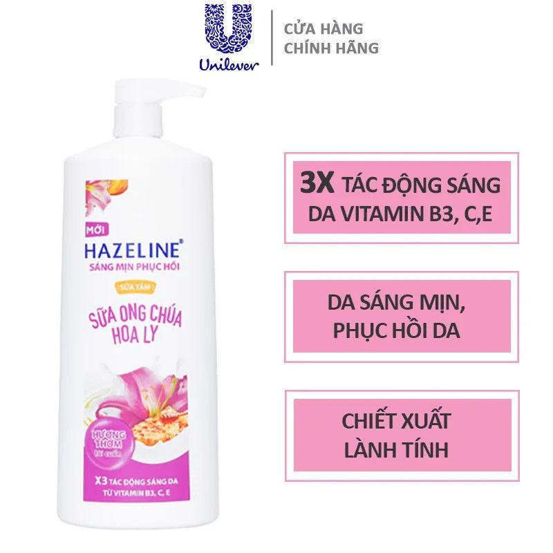 Sữa Tắm Sữa Ong Chúa & Hoa Ly - BÁN TỪ 3 CHAI