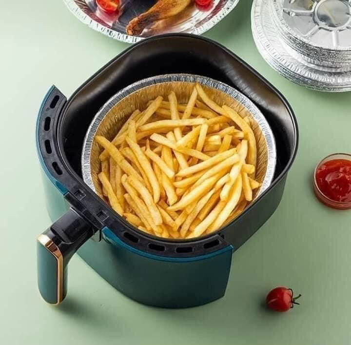 SEt 20 cái KHAY BẠC LÓT NỒI CHIÊN KHÔNG DẦU 