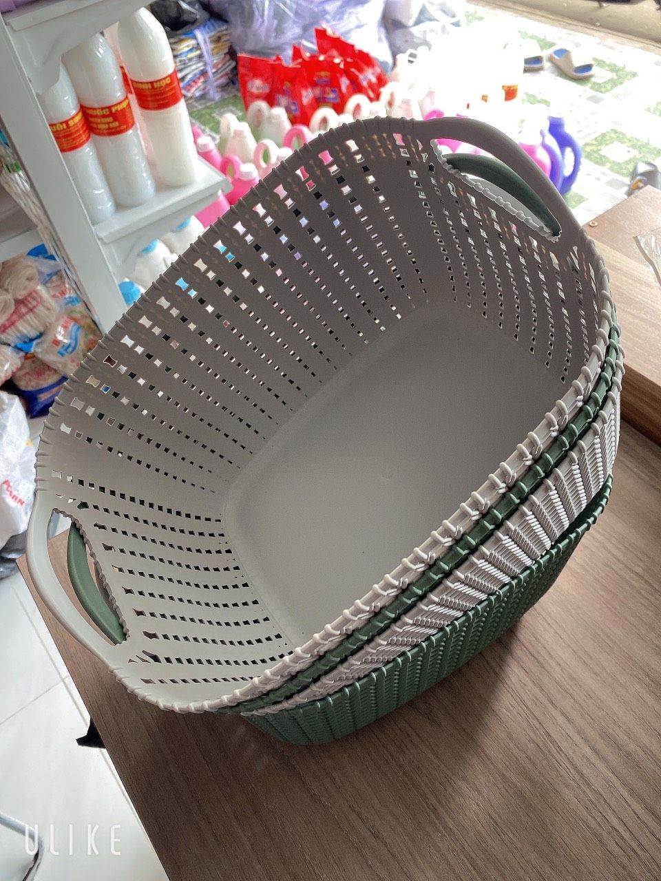 GIỎ NHỰA VIỆT NHẬT 2 QUAI - BÁN TỪ 2 CÁI