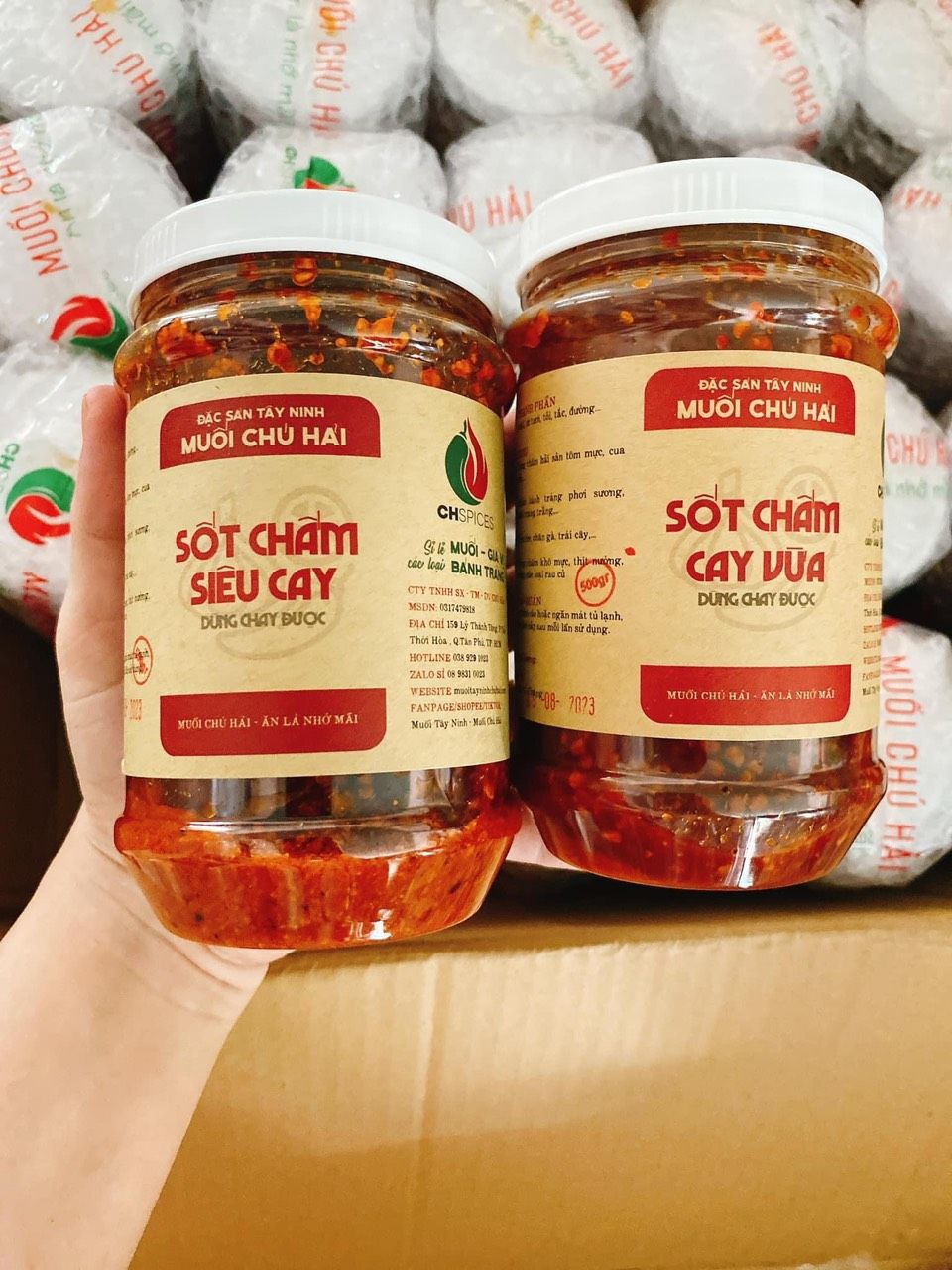 SỐT CHẤM CHÚ HẢI 