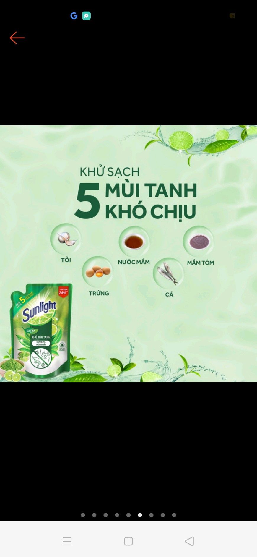 Nước Rửa Chén Sunlight Trà Xanh + Lô HỘI- Túi 2l1