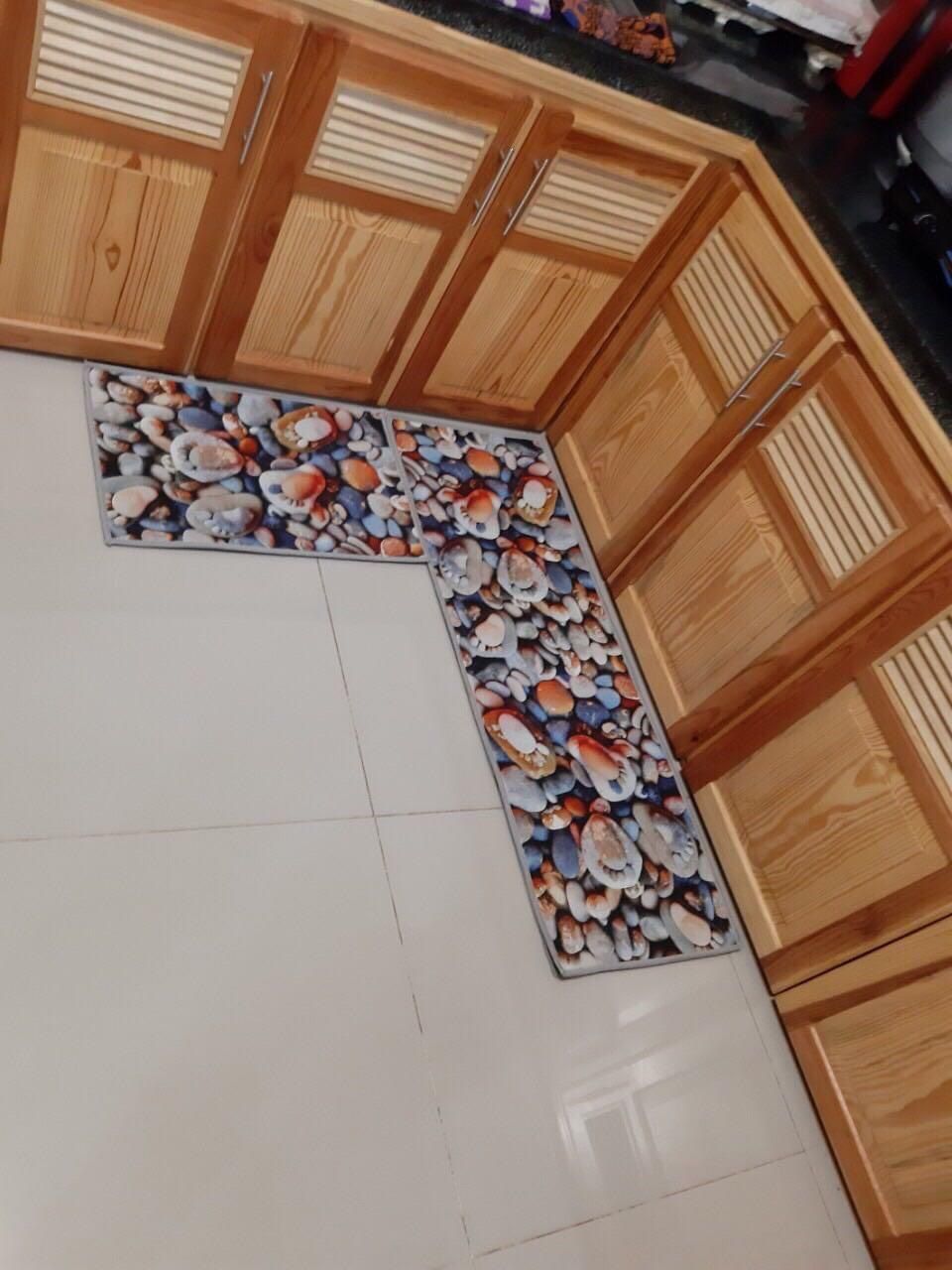 SET 2 THẢM BẾP 3D