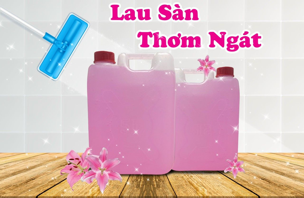 Nước Lau Nhà Hương Hoa- can 5l