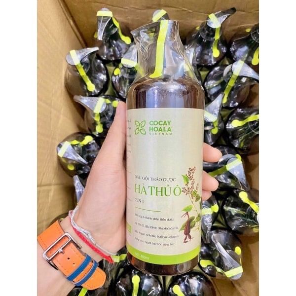 DẦU GỘI THẢO DƯỢC HÀ THỦ Ô 800ML