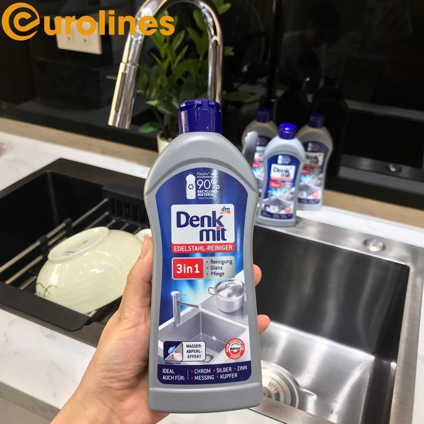 TẨY INOX DENKMIT 3IN1