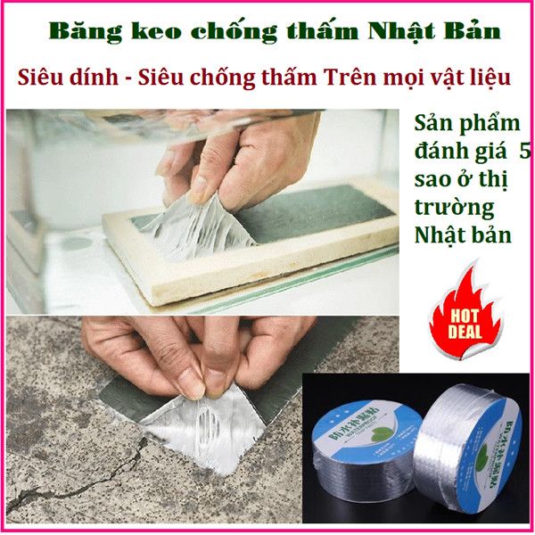 CUỘN KEO CHỐNG THẤM 10CM