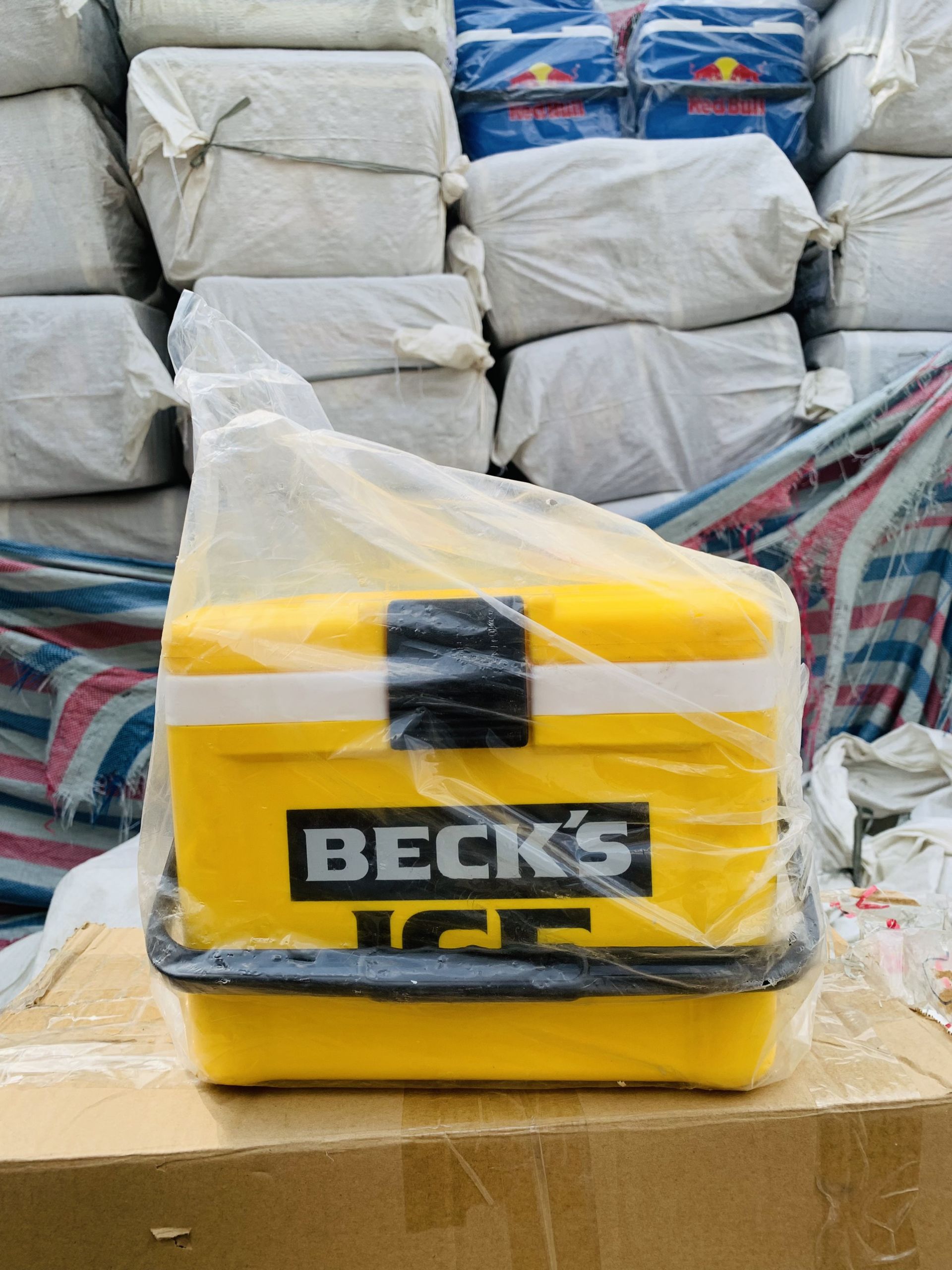 THÙNG ĐÁ KHUYẾN MÃI BECK ICE 8 Lít