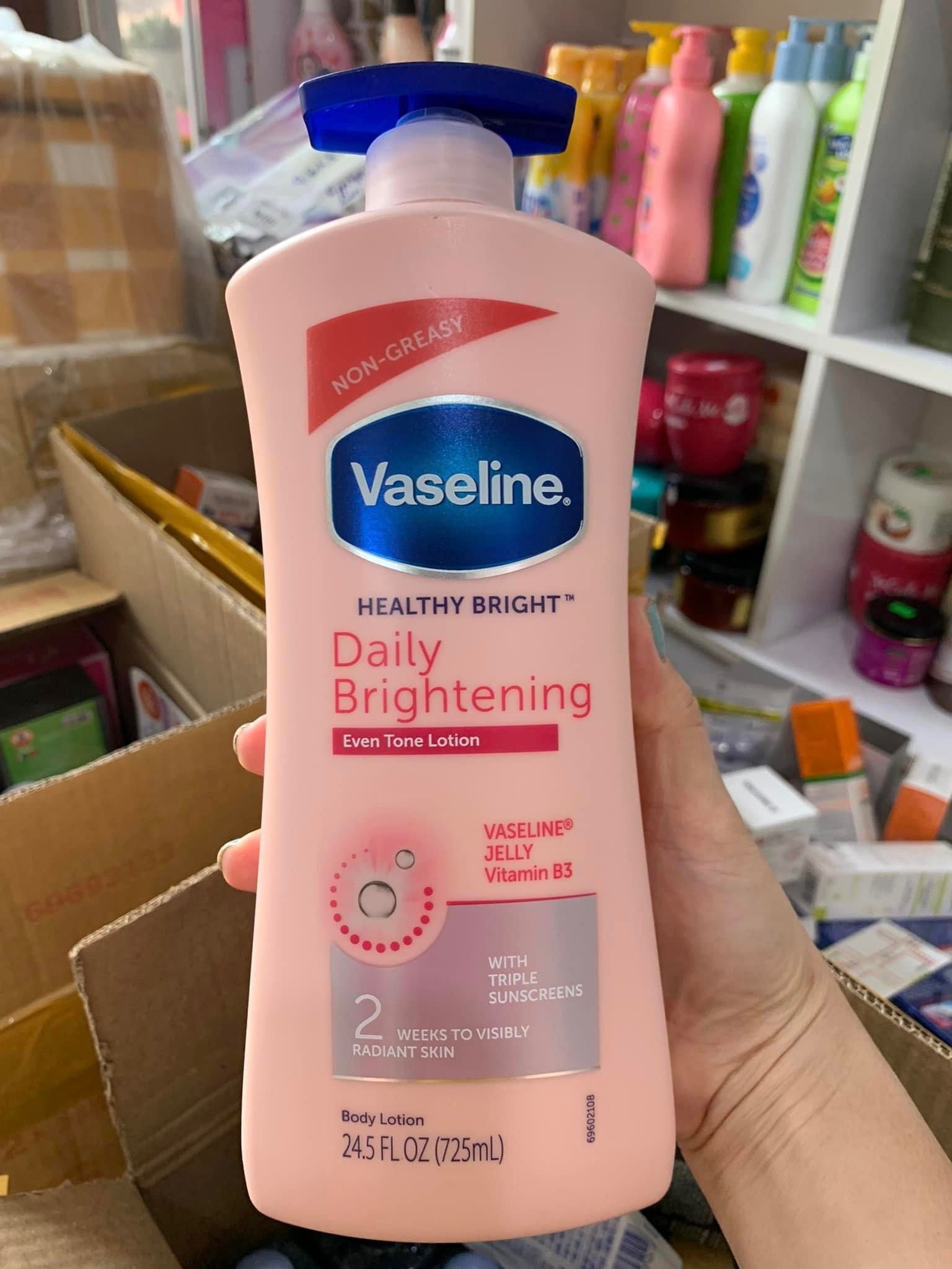 DƯỠNG THỂ VASELINE 725ML NẮP XANH