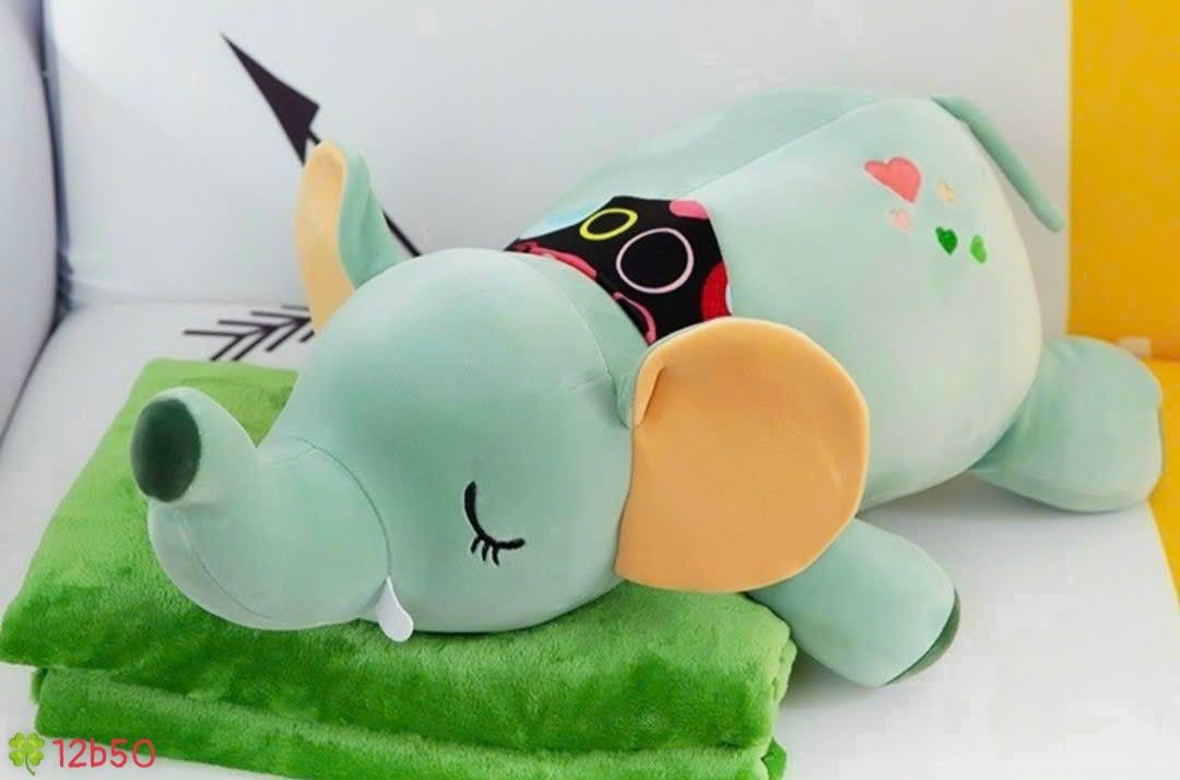 BỘ CHĂN GỐI HÌNH VOI 