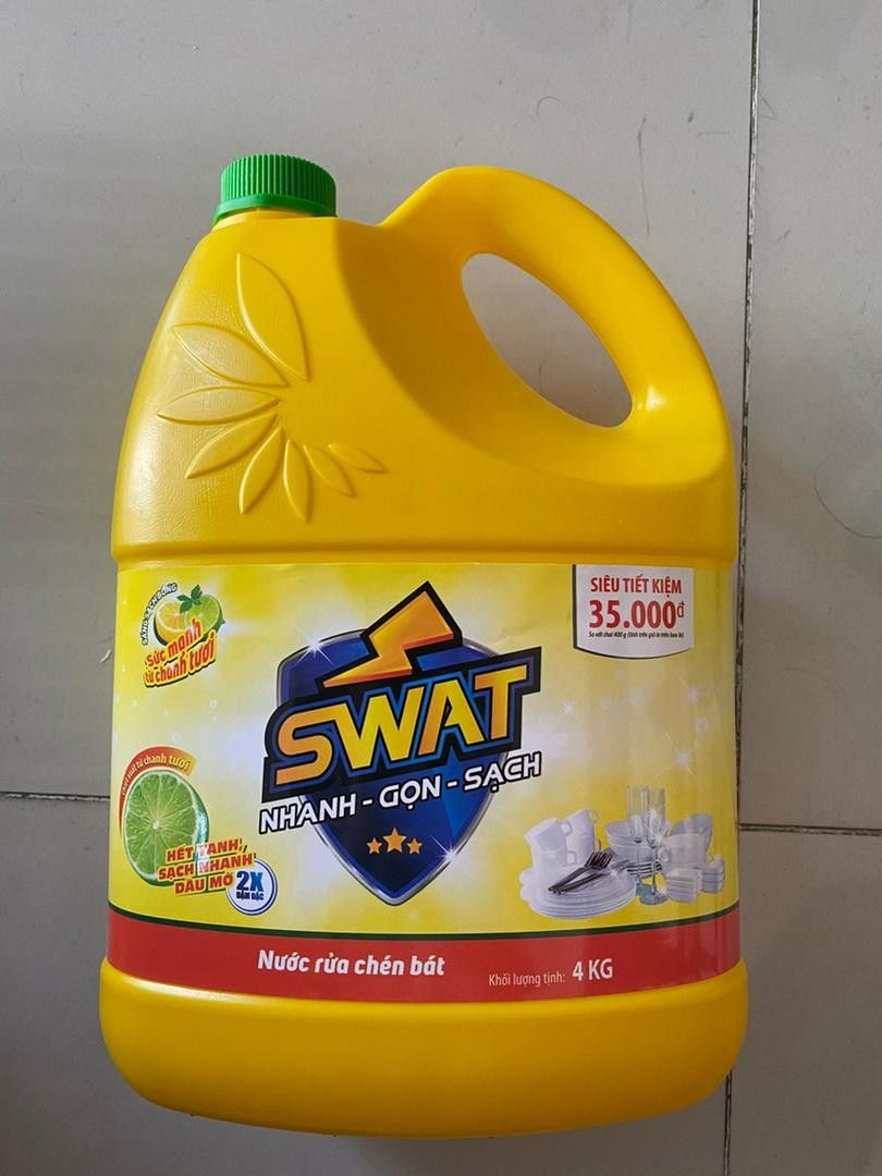 Nước Rửa Chén Swat - Bán Từ 2 can