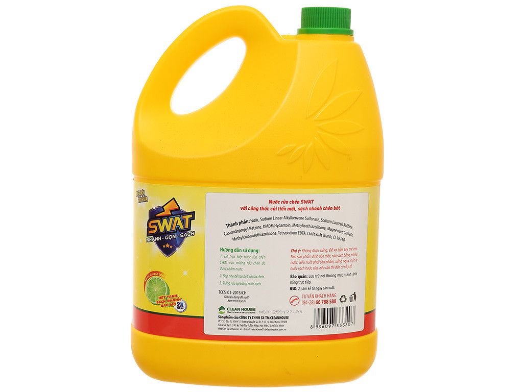 Nước Rửa Chén Swat - Bán Từ 2 can