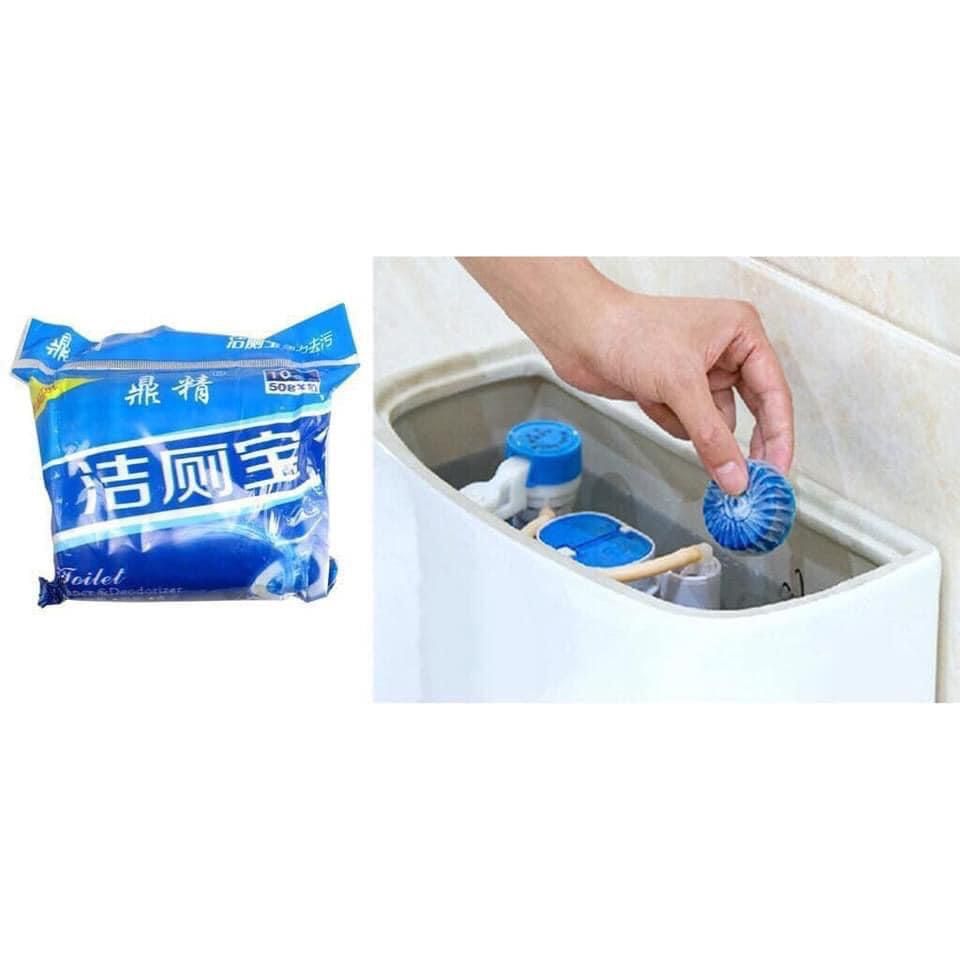 Viên thả bồn cầu - set 5 Túi (50 viên)