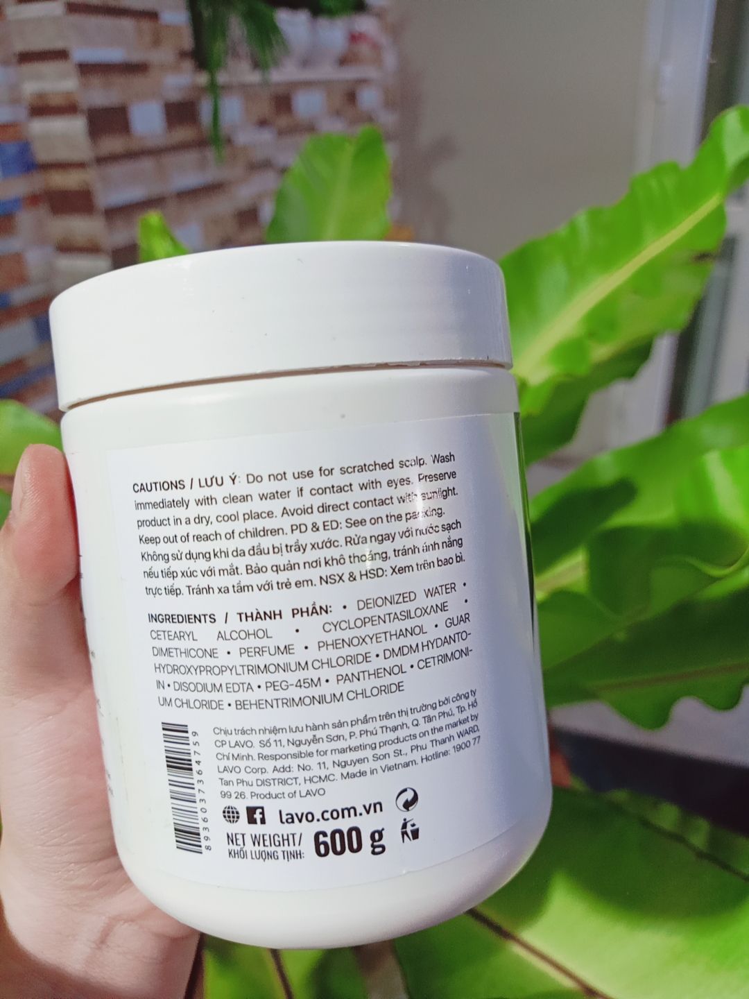 MẶT NẠ Ủ TÓC VITAMIN B5