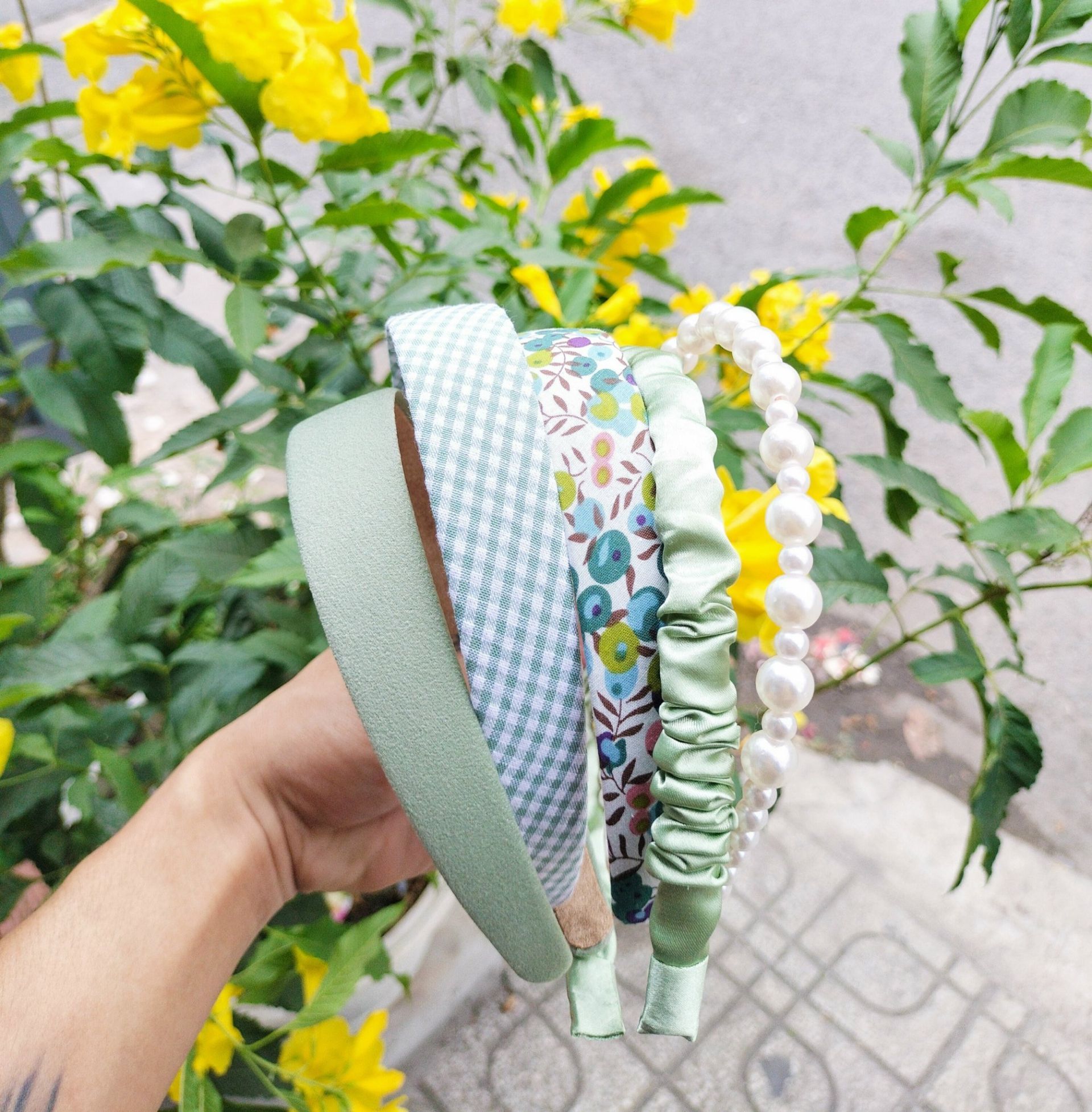 SET 05 BỜM TÓC CÔ BA SÀI GÒN