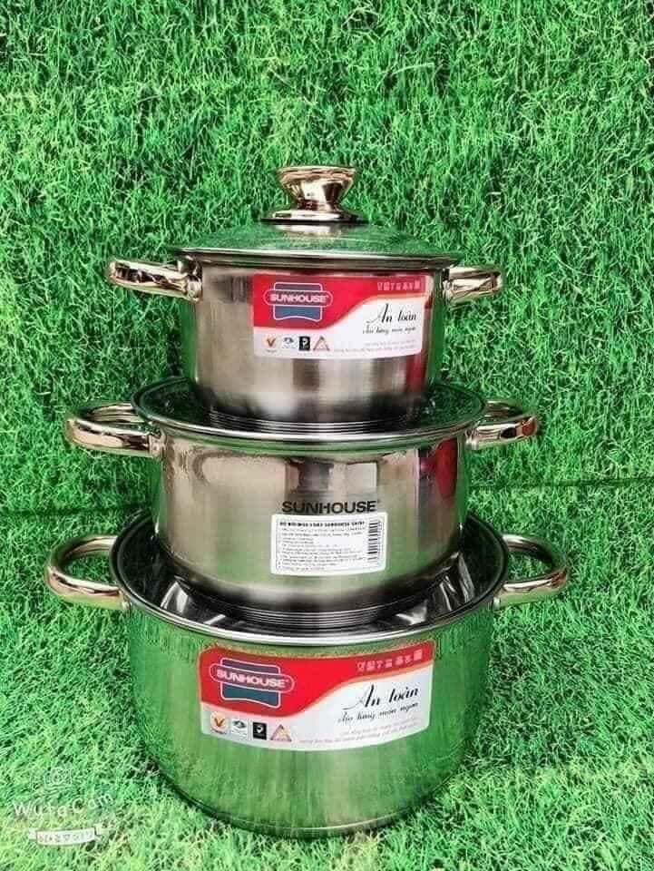 BỘ NỒI 5 ĐÁY SUN HOUSE