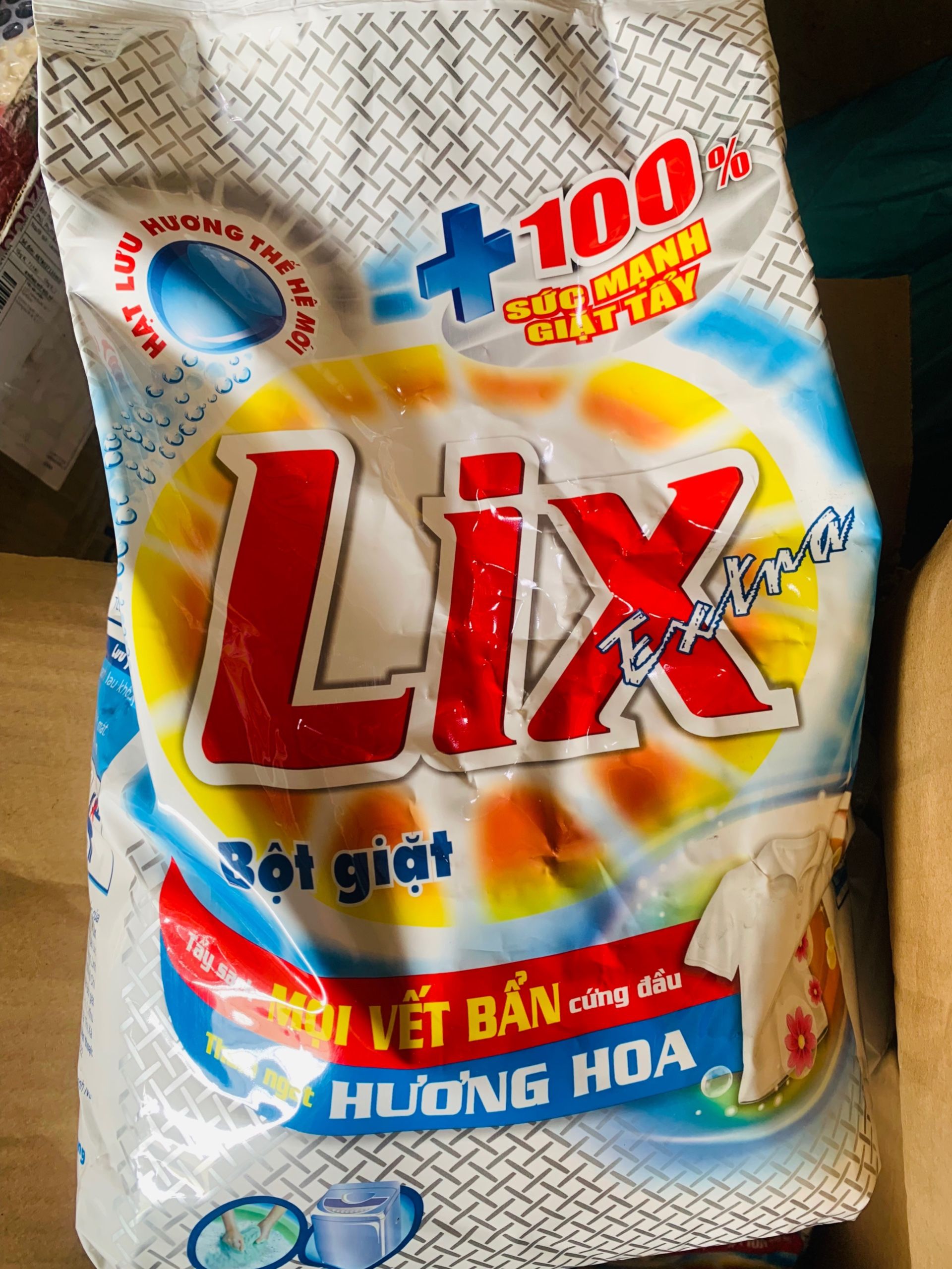 BỘT GIẶT LIX TÚI 5,5 KG
