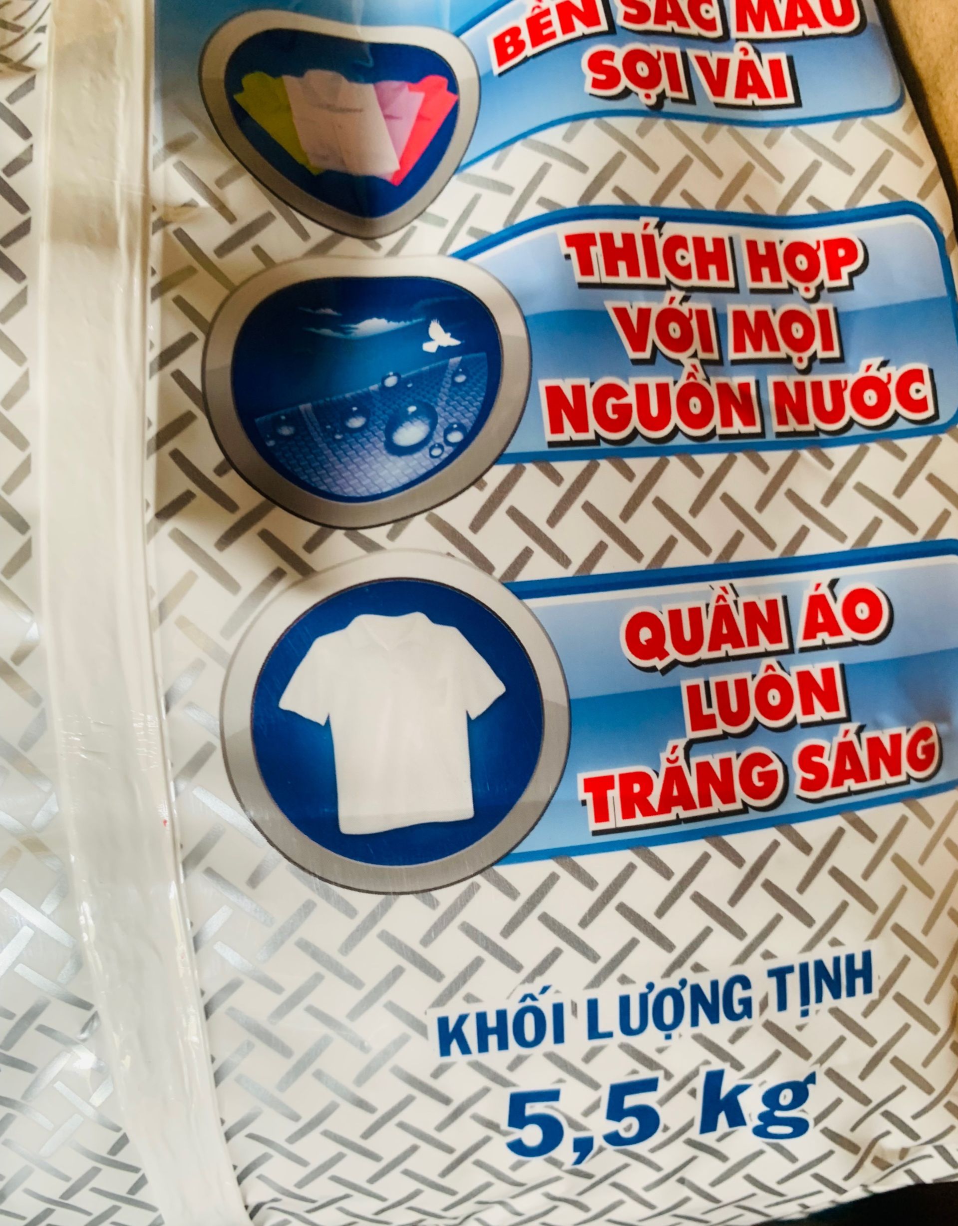BỘT GIẶT LIX TÚI 5,5 KG