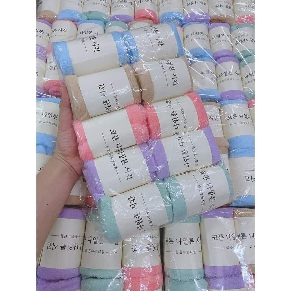 Khăn Mặt Hàn Quốc 10 cái 