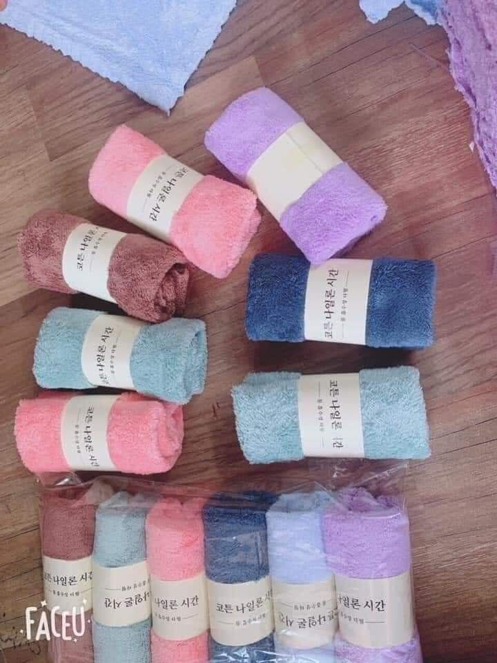 Khăn Mặt Hàn Quốc 10 cái 