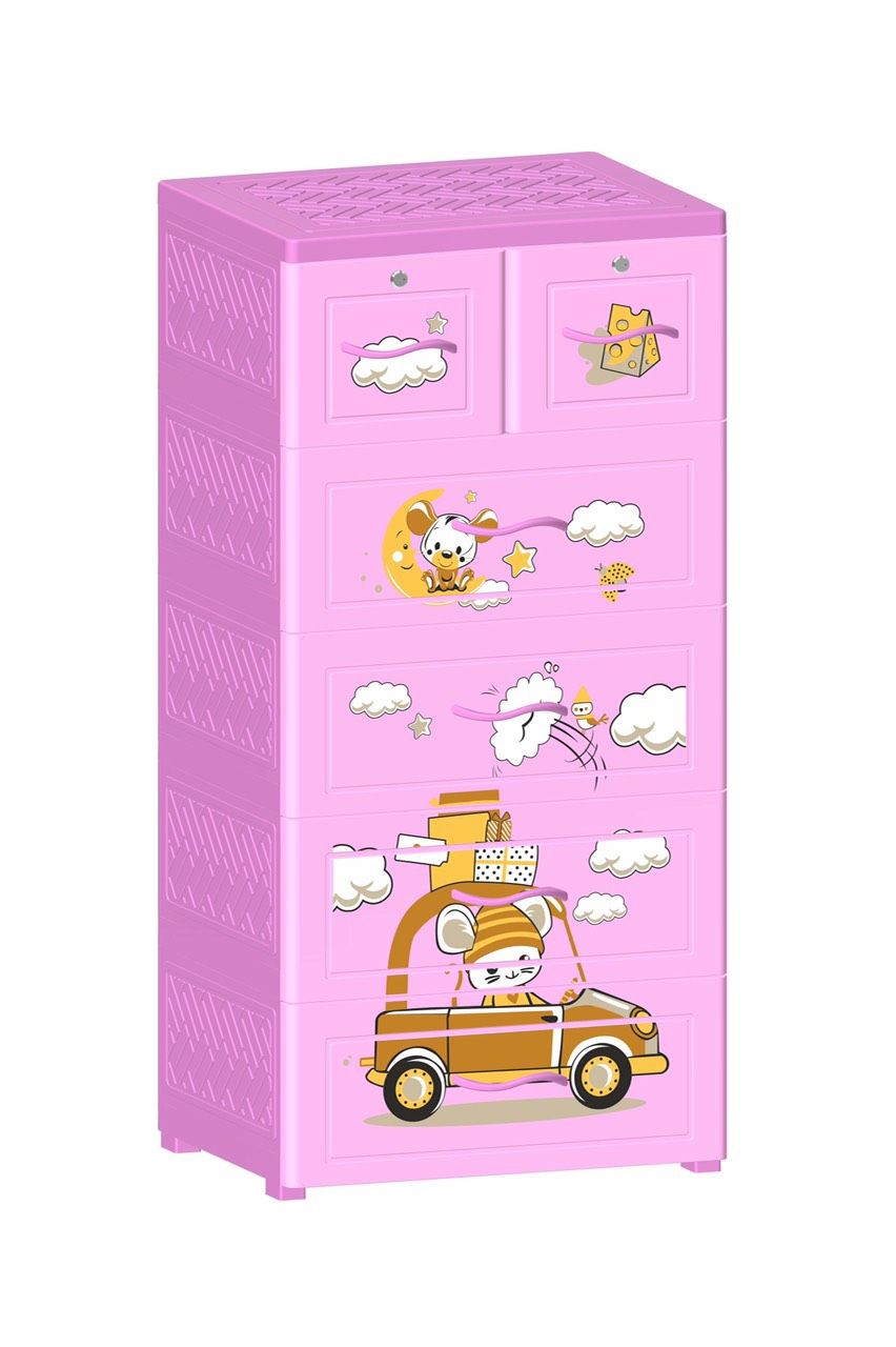 Tủ nhựa NOVA Gia Đình 5 ngăn