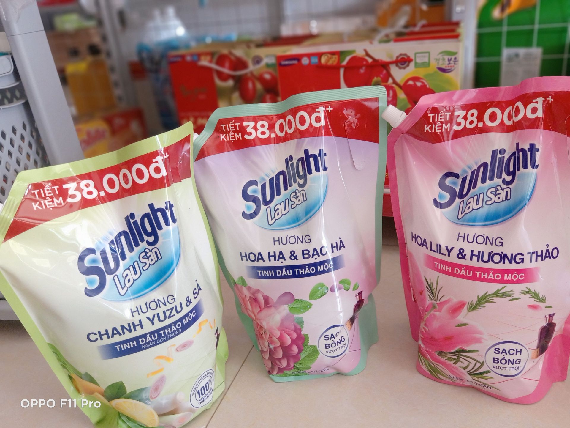 NƯỚC LAU SÀN Sunlight  - Túi 3,6kg