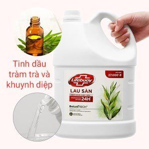 LAU SÀN TINH DẦU TRÀM VÀ KHUYNH DIỆP LIFEBOUY - Bình 3kg6