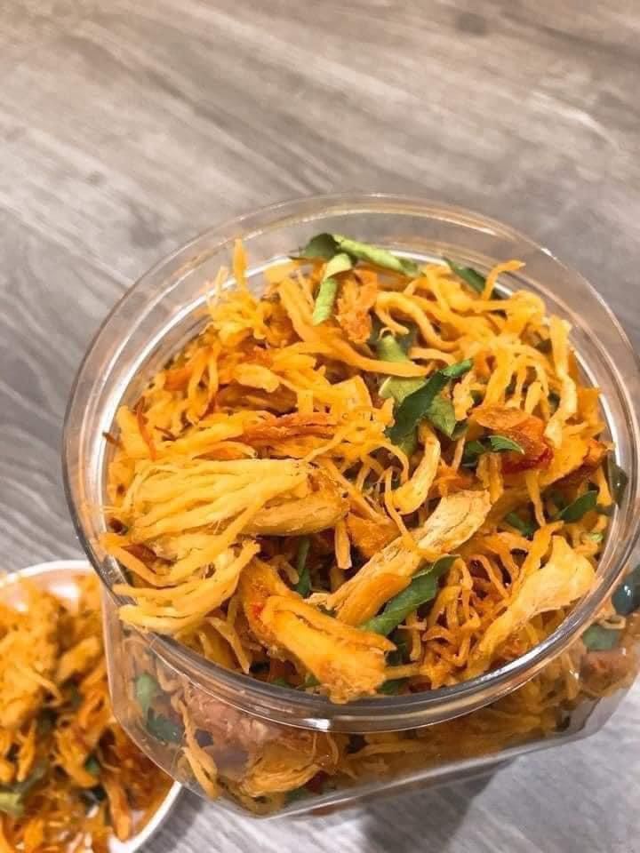 KHÔ GÀ LÁ CHANH HỦ 500g